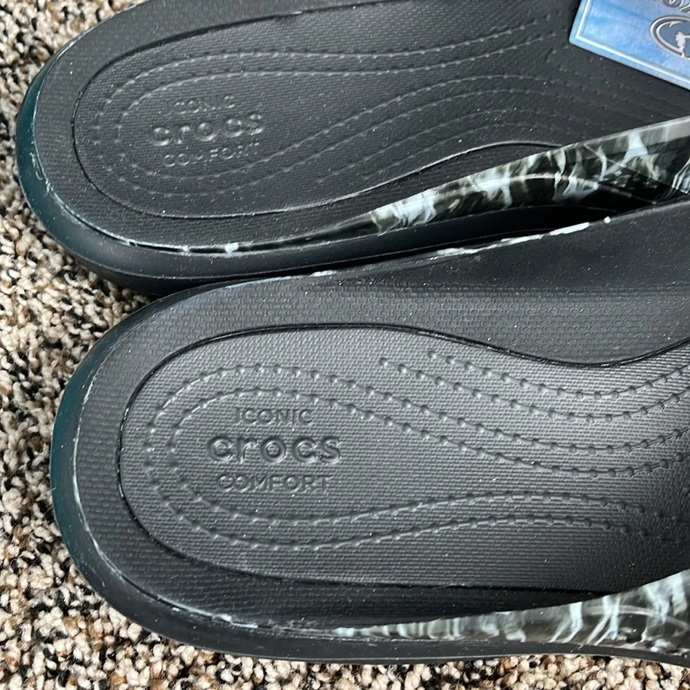 2 Pairs Men’s Crocs, NWT
